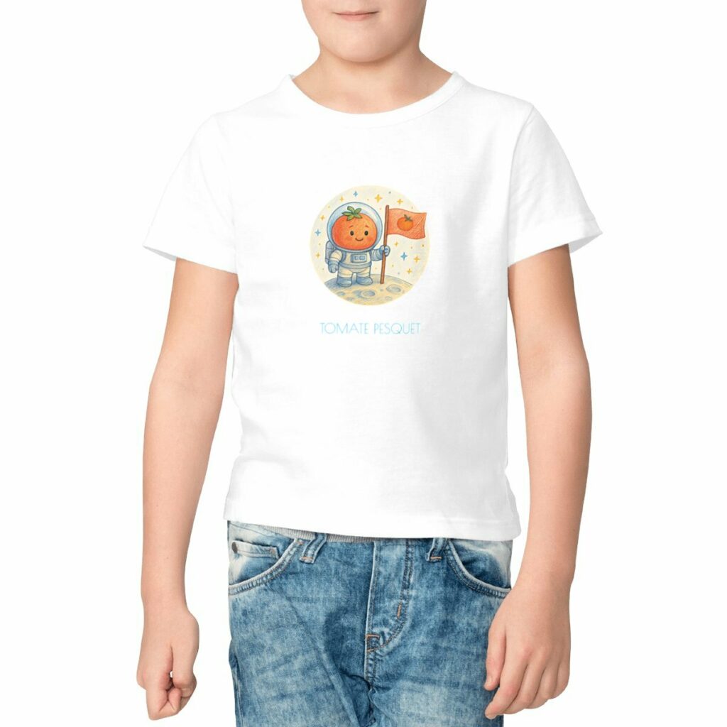 T-shirt enfant Tomate Pesquet