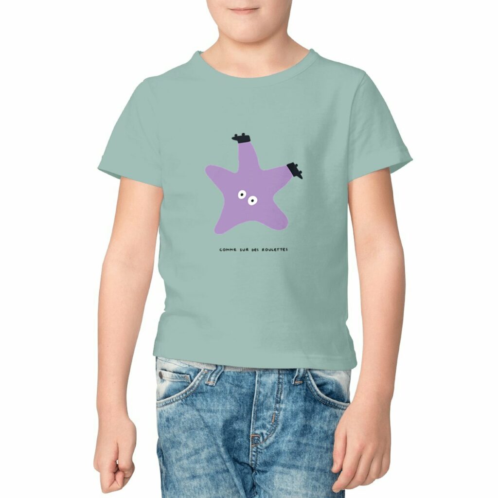 T-shirt enfant Étoile | Les Claudies